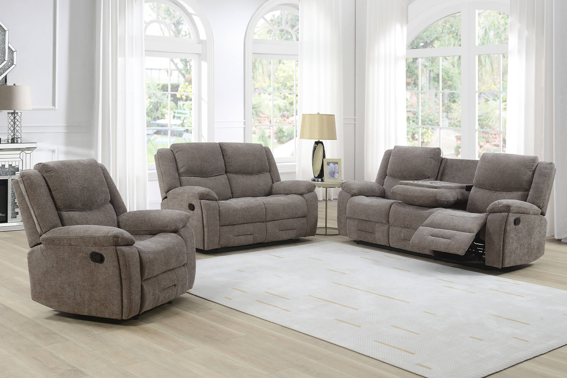 Weston Mocha 3RR+2RR+RR Sofas