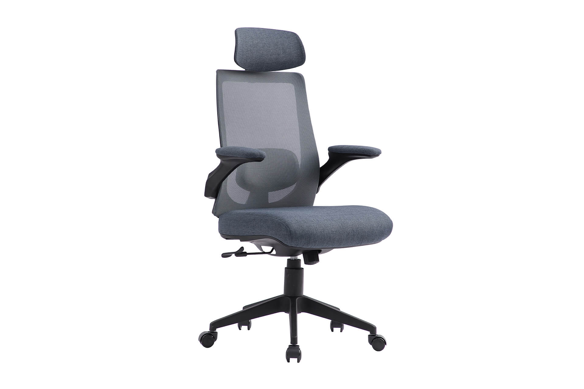 Zeke Grey Home Office Chair - 1