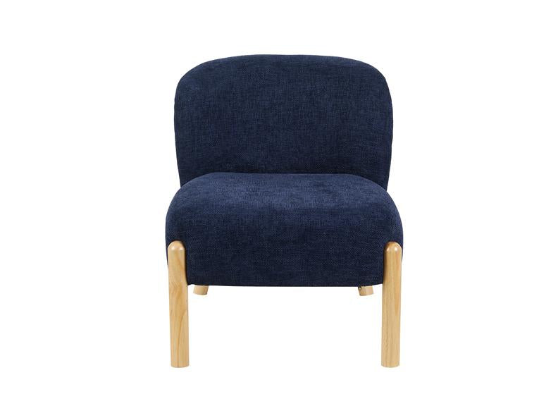 Alana Denim Chair - front