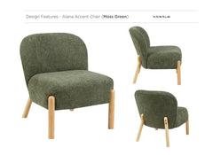 Alana Moss Green Chairs