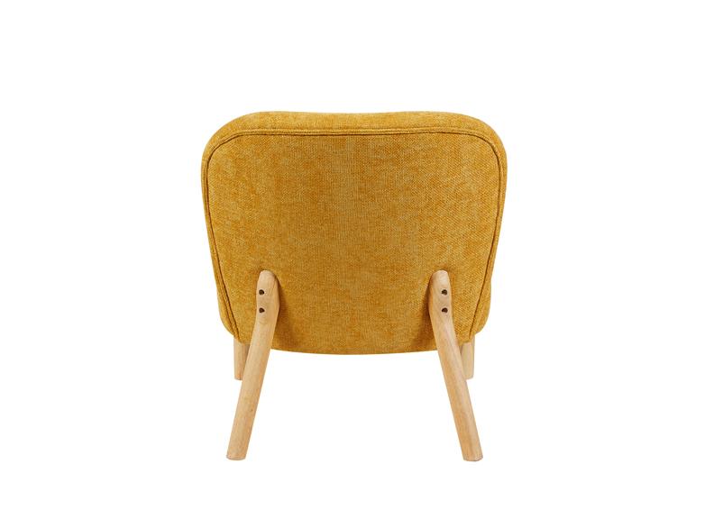 Alana Ochre Chair - rear