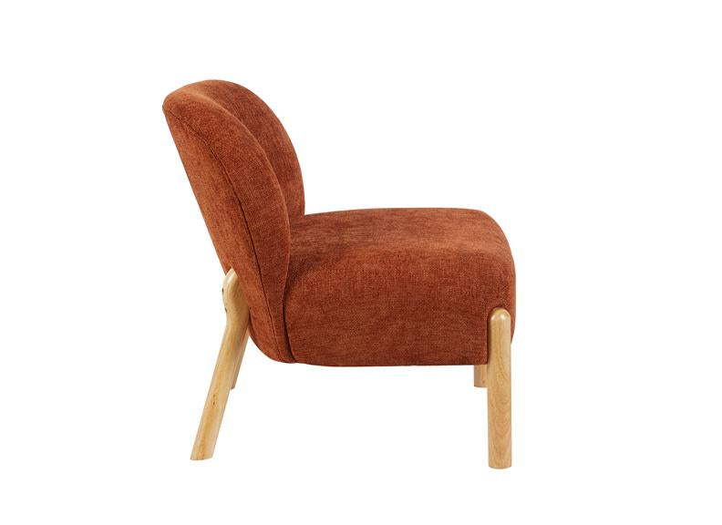 Alana Rust Chair - side
