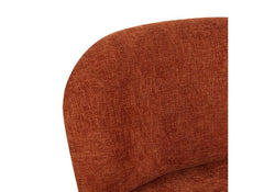 Alana Rust Chair - detail