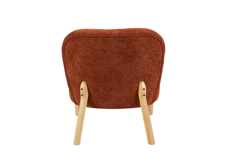 Alana Rust Chair - rear
