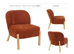 Alana Rust Chairs