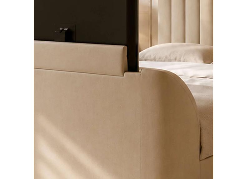 Alana Velvet TV Storage Bed (Pre-Order Only)