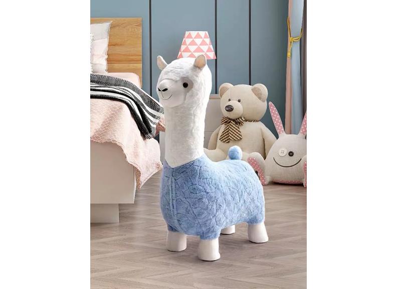 Alpaca Child's Toy Chair - teal