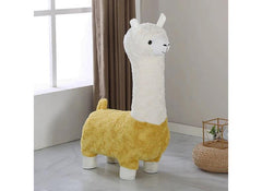 Alpaca Child's Toy Chair - yellow