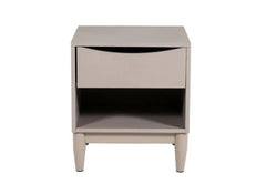 Alesta Grey Bedside - front