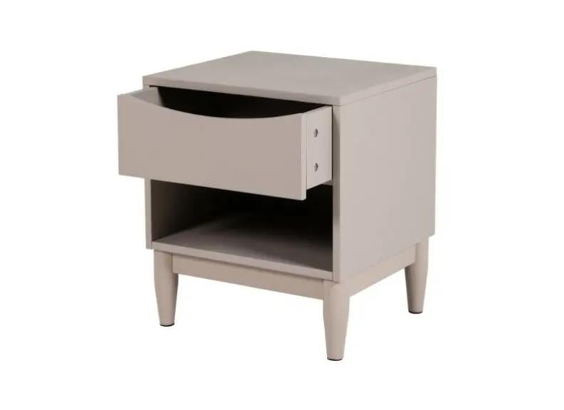 Alesta Grey Bedside - open