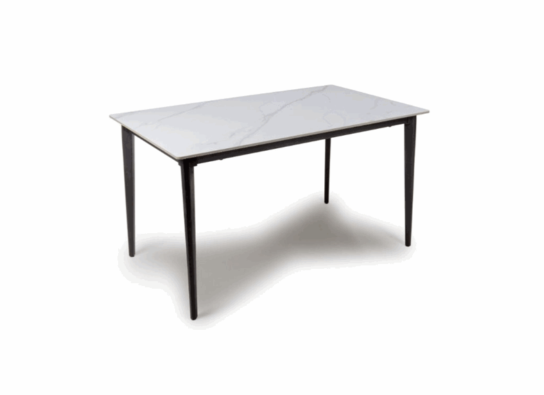 Amalfi 1.4 m White Table - 1