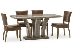 Amalfi Table & Duke Tan Chairs