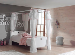 Amori Baldaquin Bed With Curtain