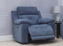 Ancona Blue Armchair