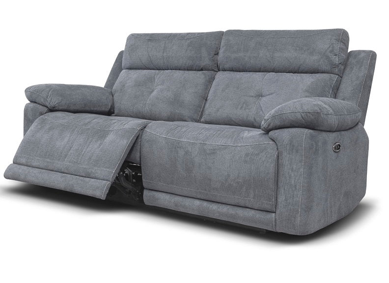 Ancona 3RR+2RR Powered Grey Sofas