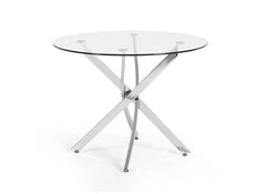 Anderson Round Glass Dining Table