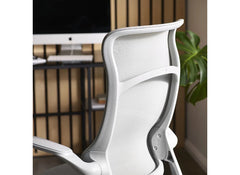 Archer Grey Mesh Chair - rear