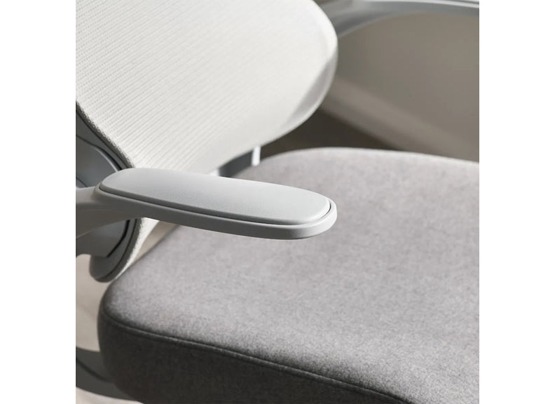 Archer Grey Mesh Chair - armrest