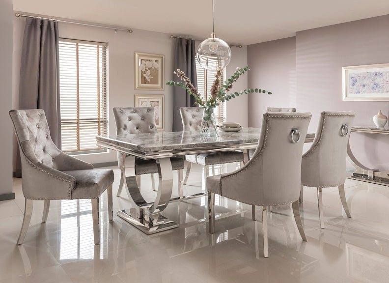 Arianna Dining Room With Belvedere Chairs