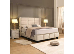 Armagh Ottoman Bed with Spacious Storage Compartment – Modern Lift-Up Fabric Storage Bed Frame