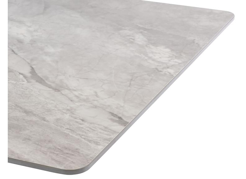 Arrigo Grey Or White Extending Dining Tables - Sintered Stone Table Tops