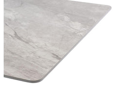 Arrigo Grey Or White Extending Dining Tables - Sintered Stone Table Tops