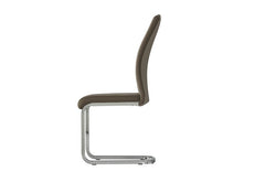 Aspen Latte chair - side