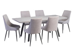 Athens Extending Table W/Rimini Dining Chairs