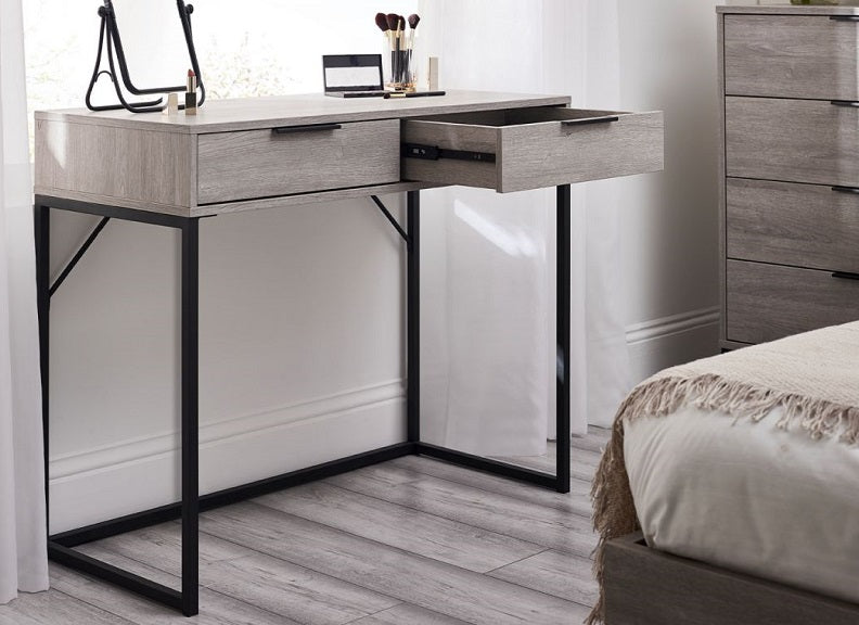 Bali Grey Oak Desk - room