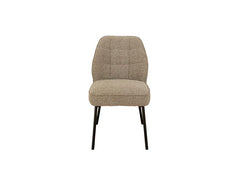 Banbury Mocha Fabric Dining Chair – Fabric Dining Chair With Soft Textured Upholstery