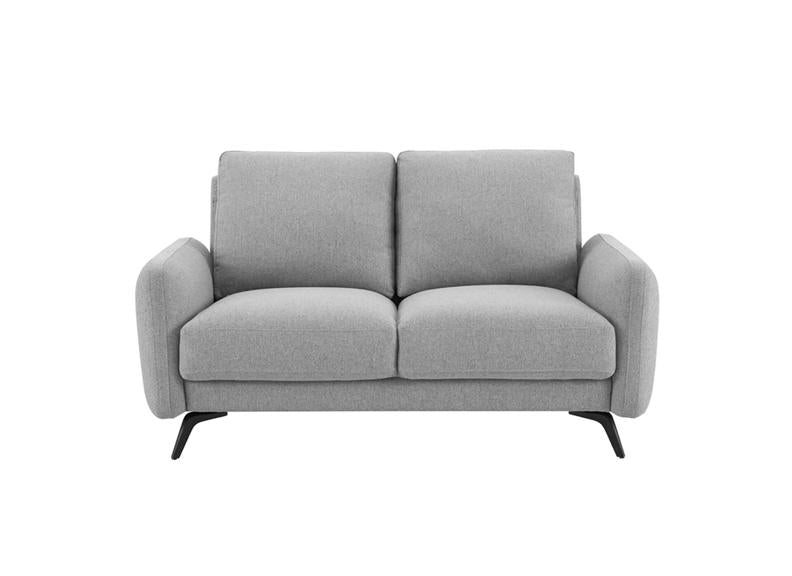 Barnaby Two Seat Fixed Sofas - In Oatmeal OR Grey Fabric Colours