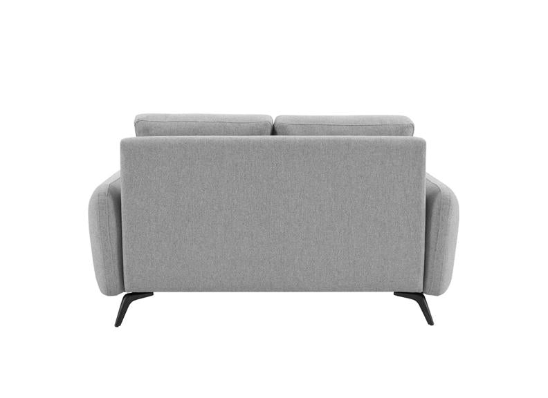 Barnaby Two Seat Fixed Sofas - In Oatmeal OR Grey Fabric Colours