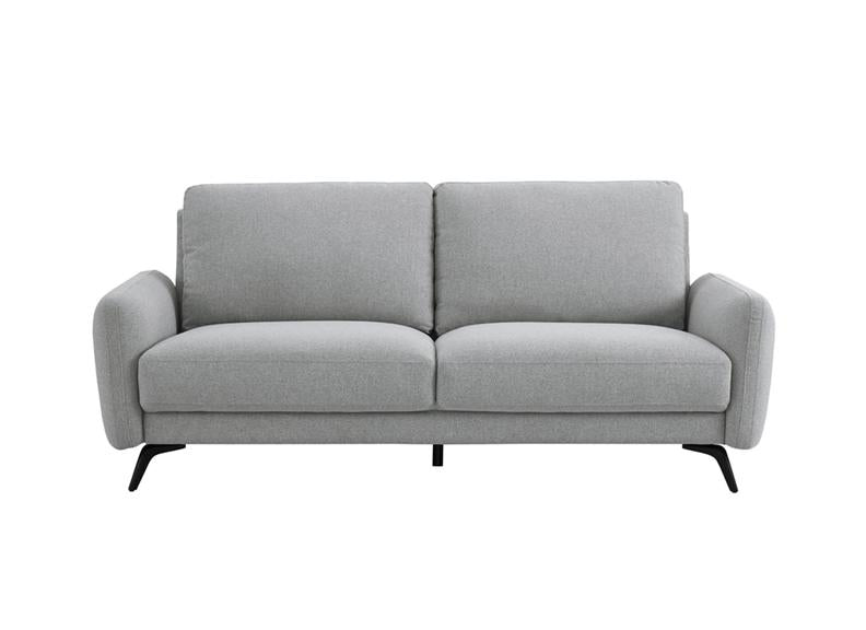 Barnaby Three Seat Fixed Sofas - In Oatmeal OR Grey Fabric Colours