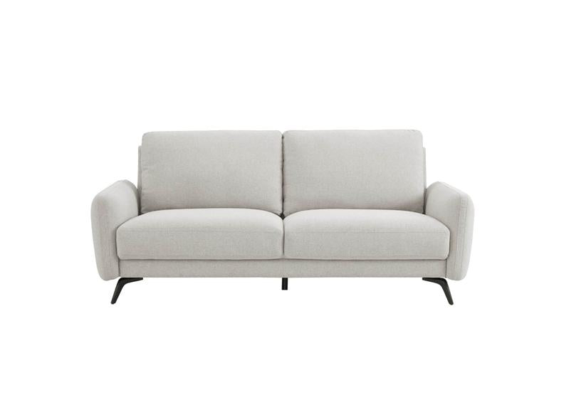 Barnaby Three Seat Fixed Sofas - In Oatmeal OR Grey Fabric Colours