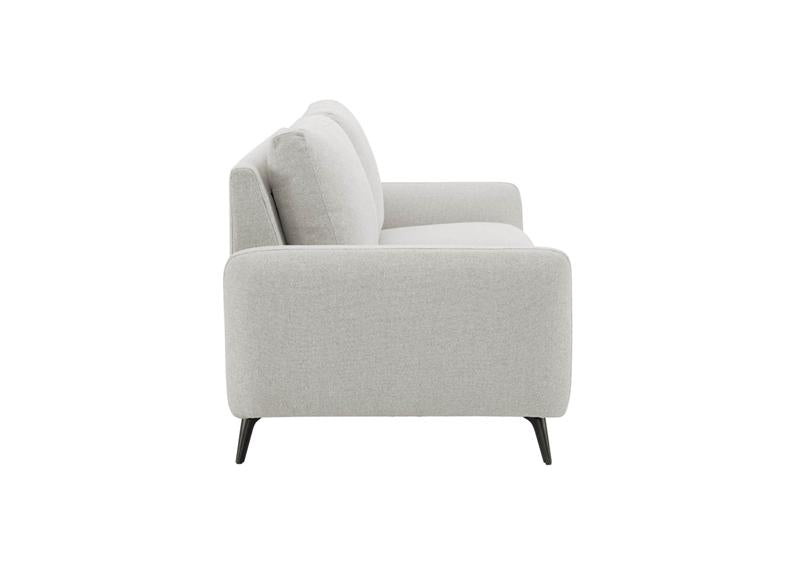 Barnaby Two Seat Fixed Sofas - In Oatmeal OR Grey Fabric Colours