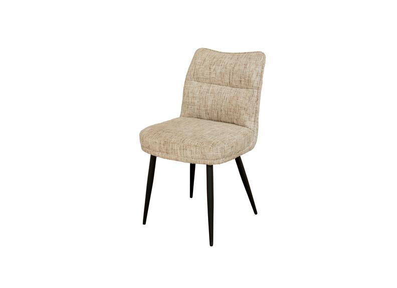 Bedford Oak Dining Set – Modern Matte Oak Dining Set With Fabric Chairs