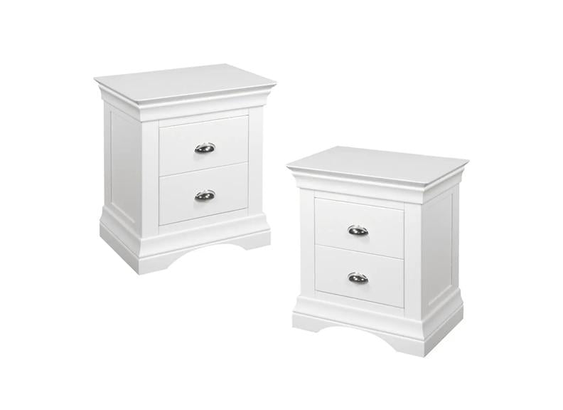 Bella White Bedside - 2