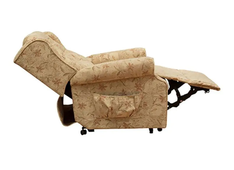 Belvedere Powered Armchair In Anna Beige Fabric - recline