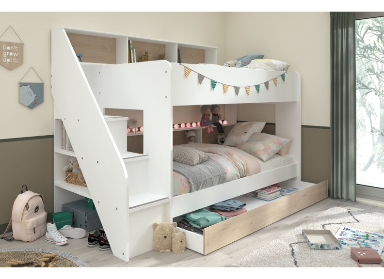 Biblio Bunk Bed With Drawer - room