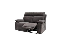 Cadenza Charcoal Two Seat Powered Sofas - 1