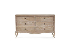 Camille Six Drawer Chest - front