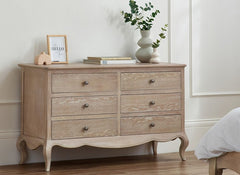 Camille Six Drawer Chest - room