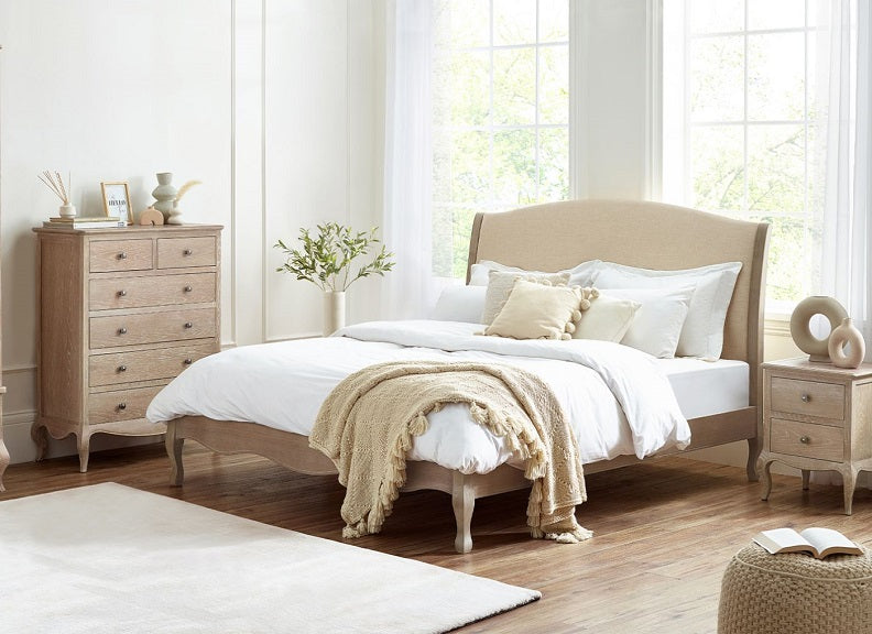 Camille Limed Oak Bedroom