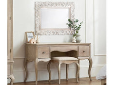 Camille Dressing Table, Stool & Baroque Mirror - Room