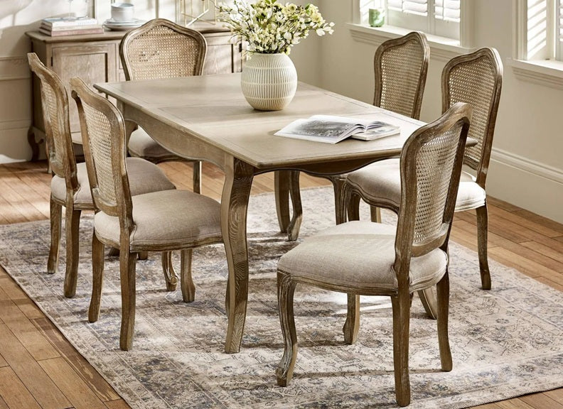 Camille Rectangular Extending Dining Table (Pre-Order Only)