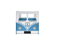 Campervan Light Blue Sleeper - front