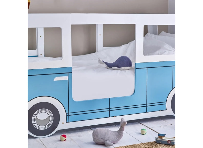 Campervan Light Blue Sleeper - side