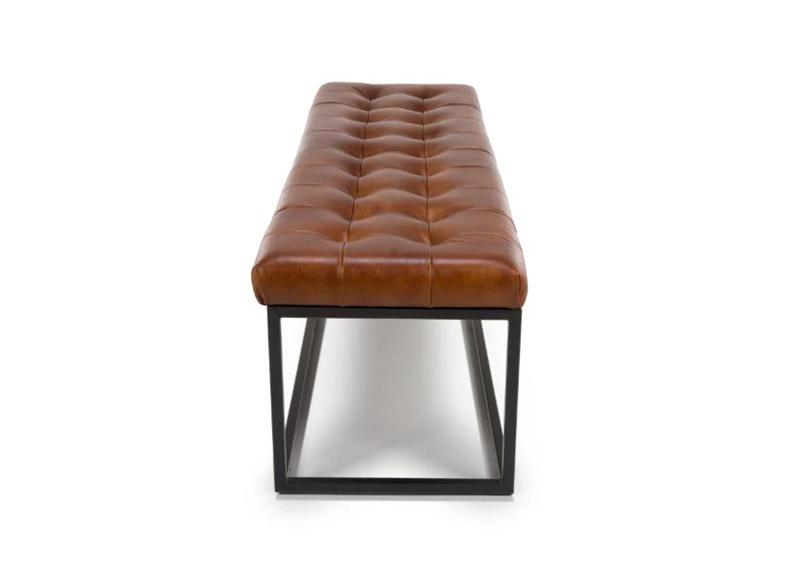 Chester Tan Bench - side