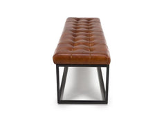 Chester Tan Bench - side