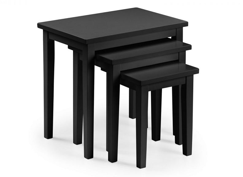 Cleo Black Nest Of Tables - 1